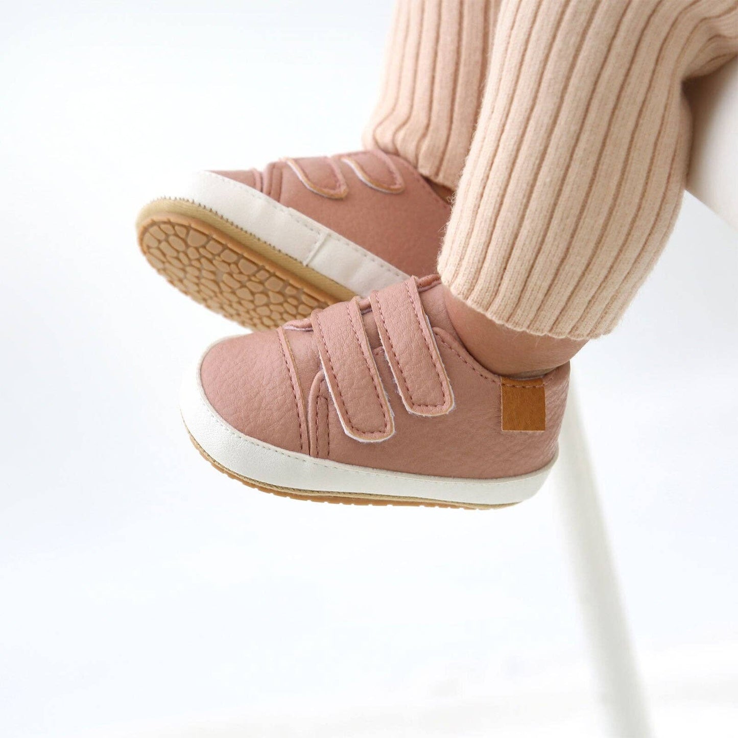 Velcro Sneaks | Dusty Pink