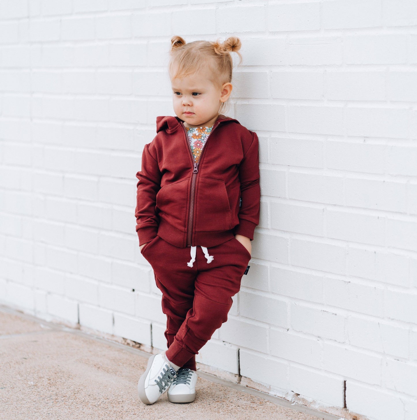 Bamboo Joggers | Oxblood