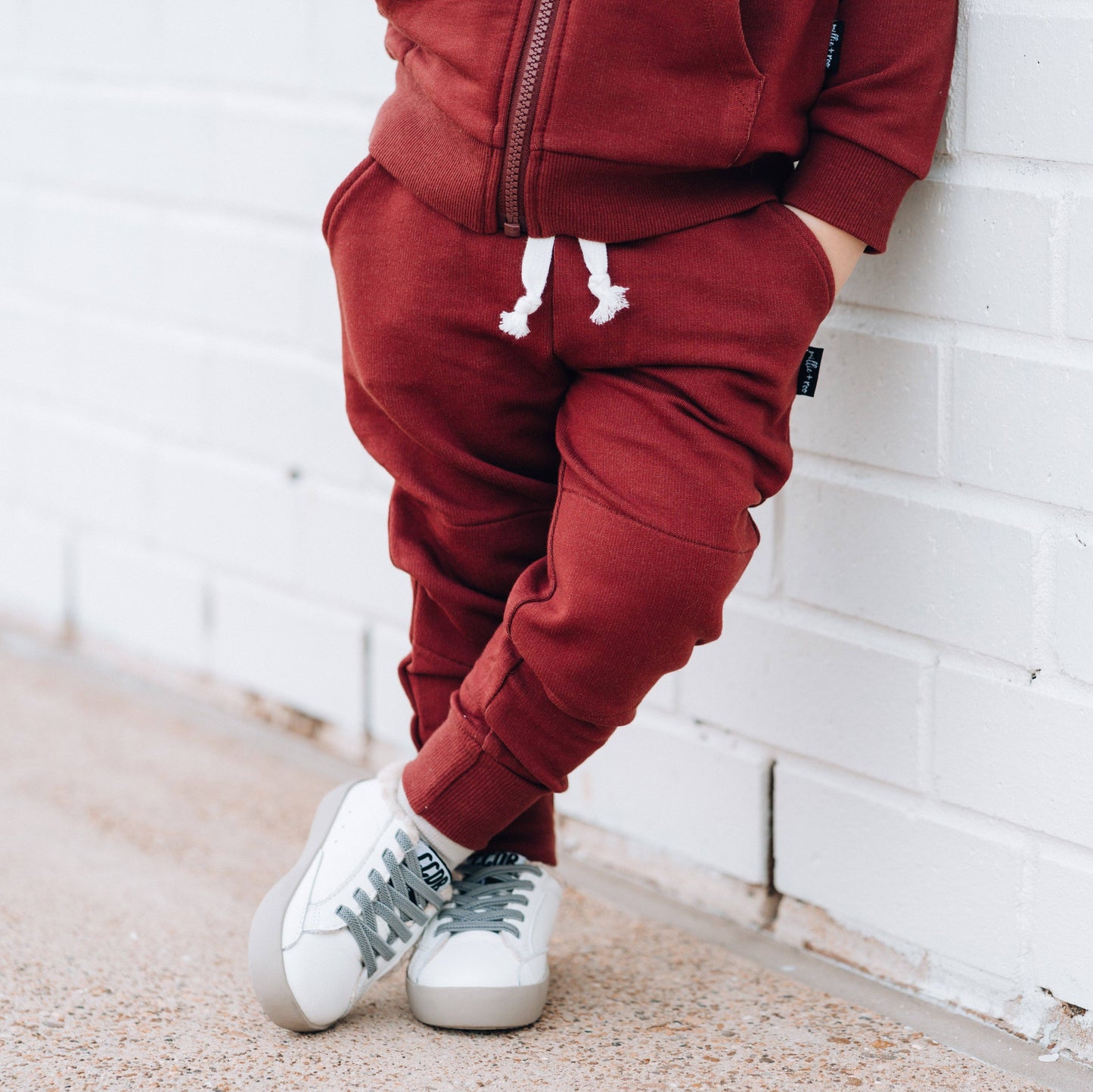 Bamboo Joggers | Oxblood