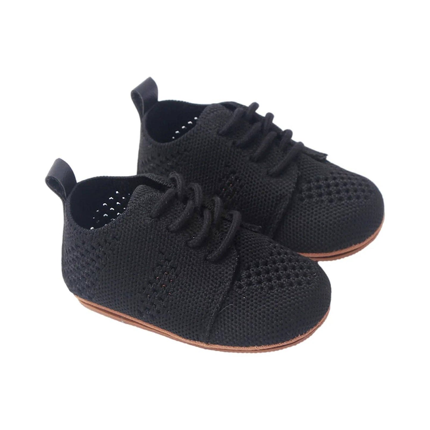 Breathable Baby Oxfords | Black